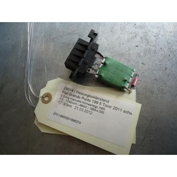 Heizungswiderstand Fiat Grande Punto 199 1.2 1242ccm 48kW 199A4.000