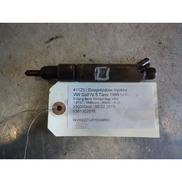 Einspritzdüse Injektor VW Golf IV 4 038130201G 1.9TDI 1896ccm 66kW AGR
