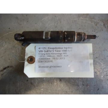 Einspritzdüse Injektor VW Golf IV 4 038130201G 1.9TDI 1896ccm 66kW AGR