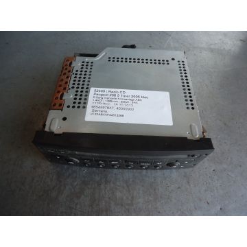 Radio CD Peugeot 206 96545978XT 1.4HDi 1398ccm 50kW 8HX