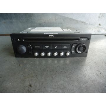 Radio CD Citroen C4 9662925877 MP3 1.6HDi 1560ccm 80kW 9HZ