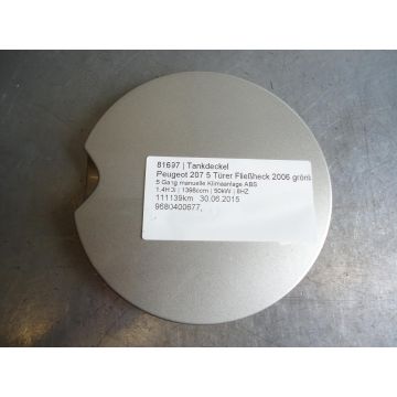 Tankdeckel Peugeot 207 9680400677 1.4HDi 1398ccm 50kW 8HZ