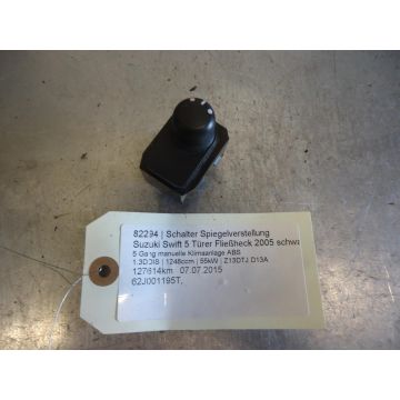 Schalter Spiegelverstellung Suzuki Swift 62J001195T 1.3DDIS 1248ccm 55kW Z13DTJ D13A